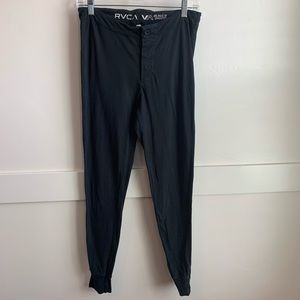 RVCA Black Soft Stretch Jogger Pants